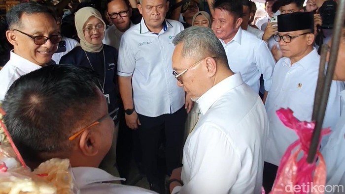 Zulhas tak mendapati beras SPHP di Koperasi Kelurahan Merah Putih Sidodadi.