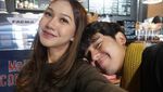 Romantisnya Arbani Yasiz dan Tunangannya saat Kulineran di Jepang