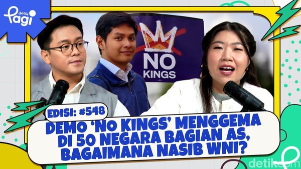 Demo No Kings Menggema di 50 Negara Bagian AS, Bagaimana Nasib WNI?