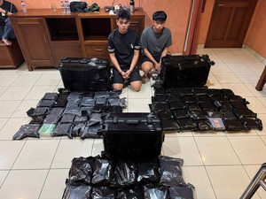 Bareskrim Bekuk 2 WN Malaysia, 40 Bungkus Sabu dan Ekstasi Disita