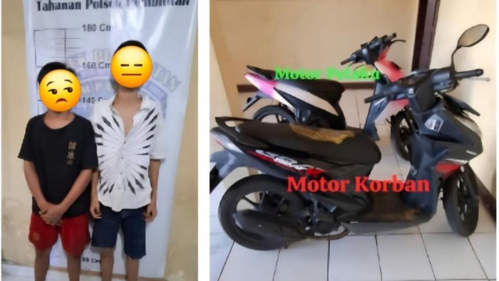 Dua pelaku pencobaan begal ditangkap