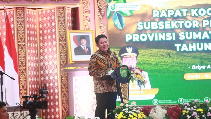 Gubernur Sumsel Herman Deru