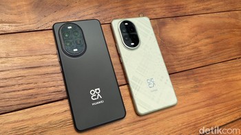 Huawei Nova 13 Pro hadir dalam pilihan warna Black dan Loden Green. Foto: Virgina Maulita Putri/detikINET