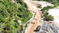 Kegiatan pertambangan di pulau kategori sangat kecil atau tiny island ini, ditegaskan dalam peraturan Menteri Kelautan dan Perikanan, tidak boleh dilakukan. Foto: Dok. Direktorat Jenderal Pengelolaan Kelautan dan Ruang Laut KKP