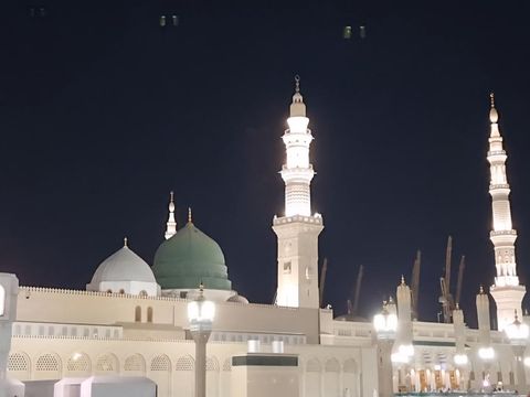 Masjid Nabawi di Madinah (Haris/detikcom)