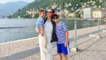 Potret Momen Gemas Rafathar dan Cipung Liburan di Italia