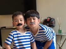 Potret Momen Gemas Rafathar dan Cipung Liburan di Italia