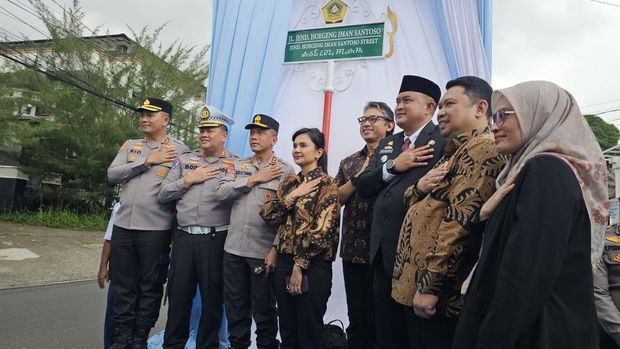Peresmian Pos Gadog Hoegeng (Rizky/detikcom)
