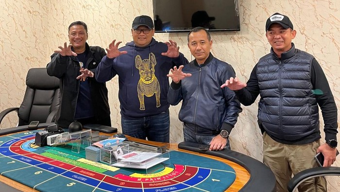 Polisi gerebek tempat judi kasino di Bandung