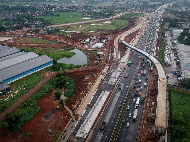 Proyek Tol KM 25 Jakarta-Merak Dikebut, Harapan Baru Atasi Macet Bitung