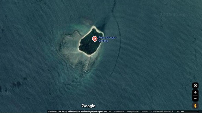 Pulau Mangkir Gadang di Aceh