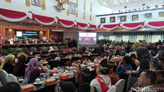 Rapat Paripurna HUT Kota Palembang ke-1342 di DPRD Kota Palembang