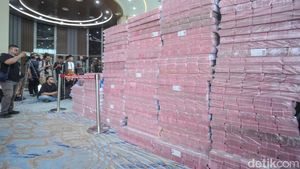 Tumpukan Uang Rp 11,8 T Sitaan Kejagung dari Kasus Korupsi Migor