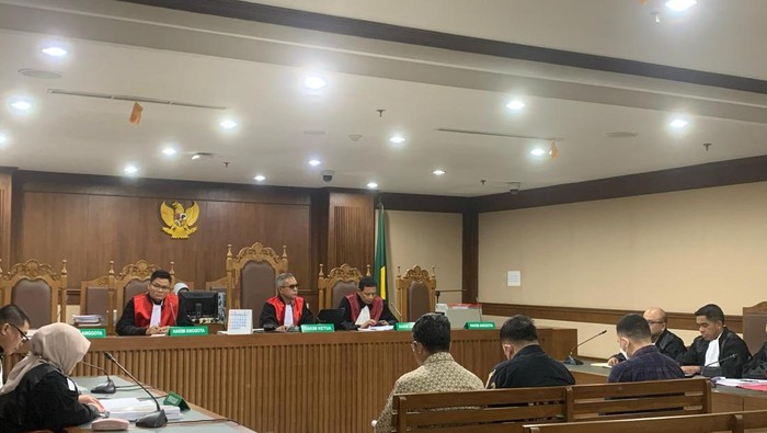 Sidang kasus korupsi mantan jaksa Kejari Jakbar (Mulia/detikcom)
