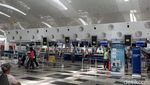 Penampakan Pesawat Saudia Airlines yang Mendarat Darurat di Kualanamu