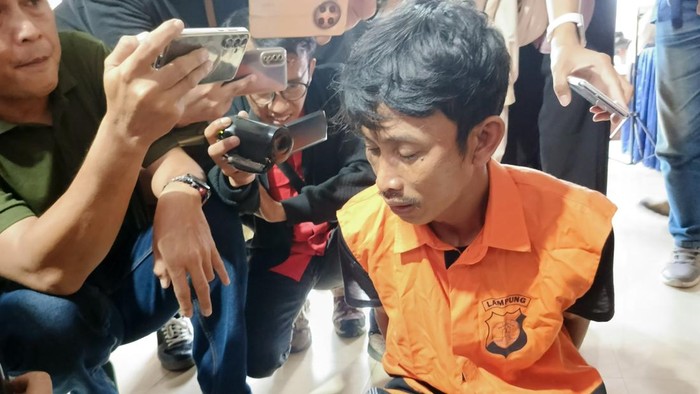 Tampang Kelik, pembunuh dan pemerkosa Siti di Lampung.
