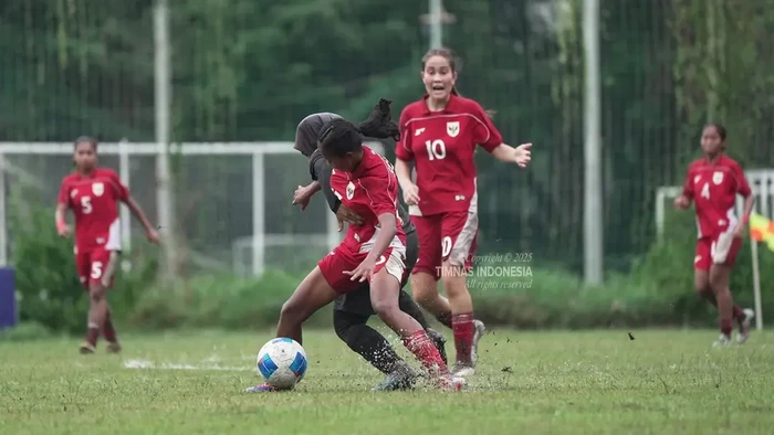 Timnas Putri Indonesia U-19 di ASEAN U-19 Girls Championship 2025.