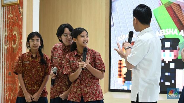 Wapres Gibran mengunjungi Labschool Jakarta, Selasa (17/6/2025). (Dok. Setwapres)
