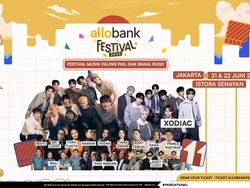 Gak Cuma Konser, Bisa Beli Merchandise di Allo Bank Festival Juga Loh