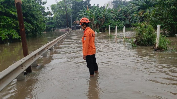Banjir di Kembangan Selatan, Jakbar. (Dok. BPBD Jakarta)