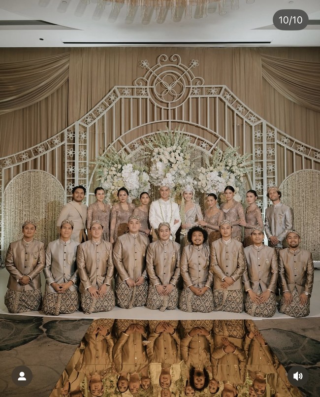 Bridesmaid & Groomsman pernikahan Al Ghazali-Alyssa