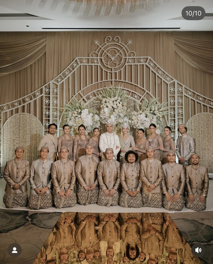 Bridesmaid & Groomsman pernikahan Al Ghazali-Alyssa