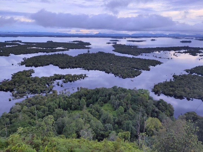 Danau Sentarum di Kabupaten Kapuas Hulu, Kalimantan Barat.