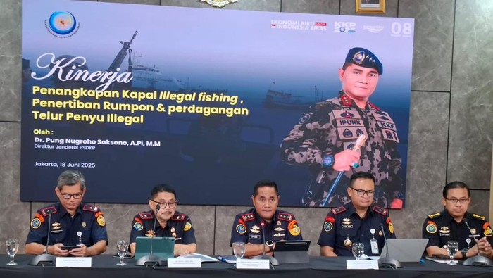 Direktur Jenderal Pengawasan Sumber Daya Kelautan dan Perikanan (PSDKP) Pung Nugroho Saksono.