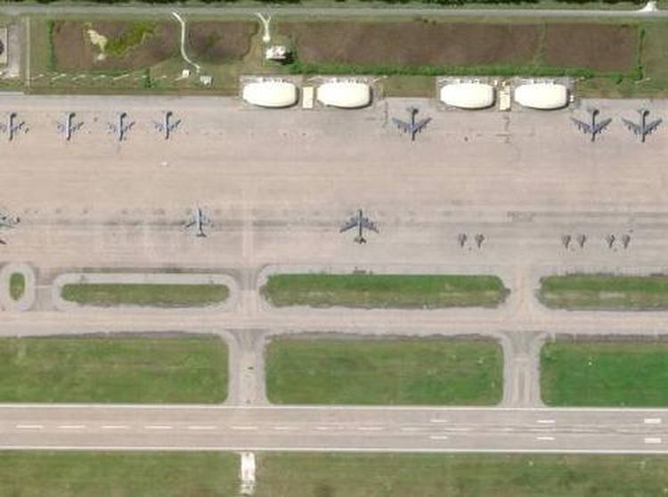 Wujud Pesawat Pengebom AS Siap Siaga di Tengah Konflik Israel-Iran