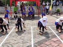 Ratusan Siswa Lamongan Antusias Ikut Festival Olahraga Tradisional