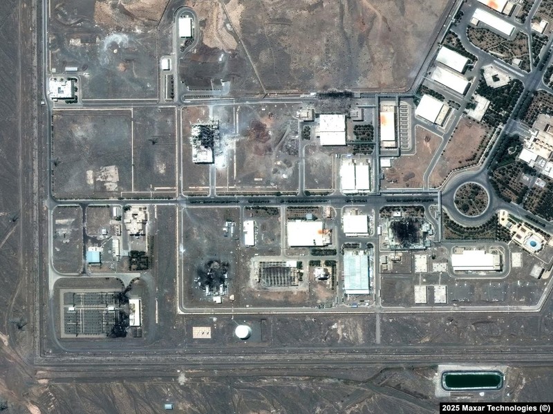 Foto Satelit Kerusakan Iran