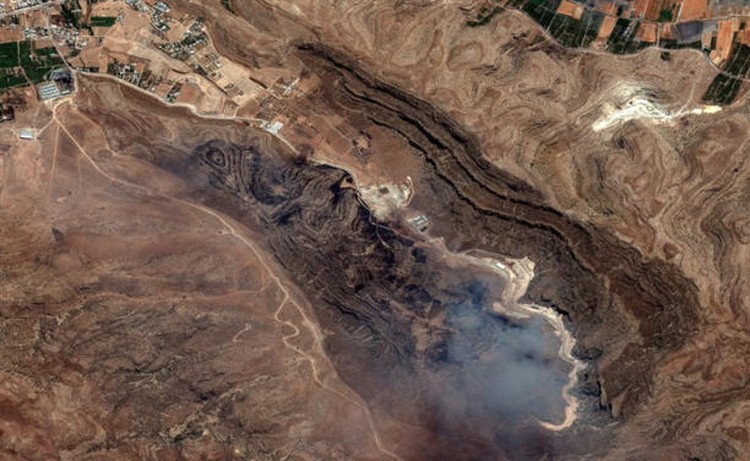 Foto Satelit Kerusakan Iran