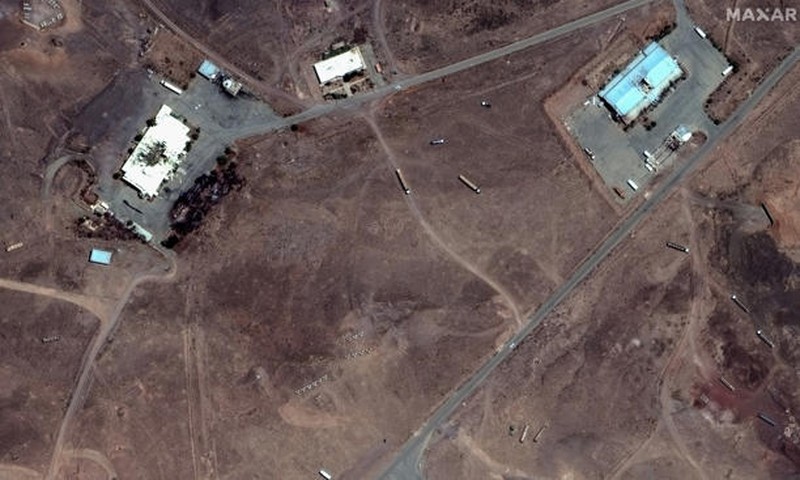 Foto Satelit Kerusakan Iran