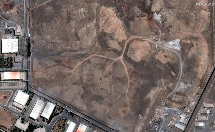Foto Satelit Kerusakan Iran