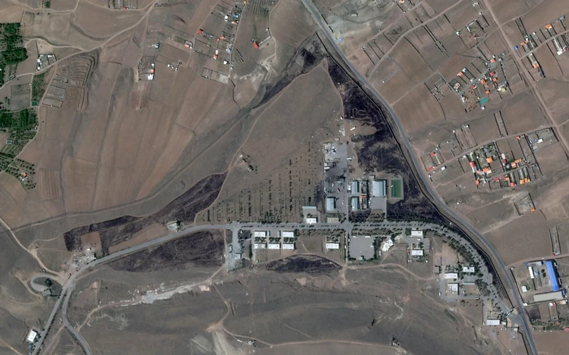 Foto Satelit Kerusakan Iran