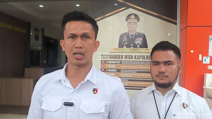 Kasatreskrim polres Gresik AKP Abid Uais Al-Qarni.