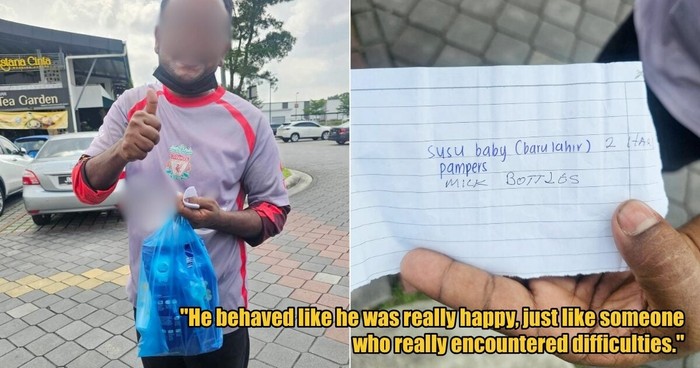Kena Tipu, Pria Belikan Susu Bayi untuk Pria Asing Ternyata Dijual Lagi