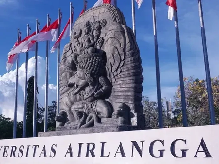 Landmark kampus Unair.