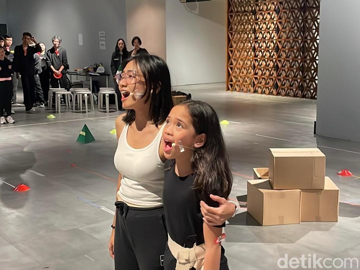 Melihat Latihan Musikal Petualangan Sherina Melihat Latihan Musikal Petualangan Sherina di Sarinah Thamrin pada Selasa malam (18/6/2025).