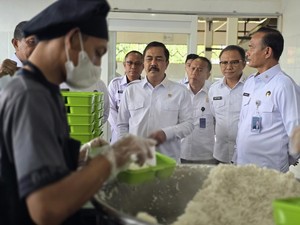Menteri Imipas Cek BLK Lapas Semarang, Ingatkan soal Peningkatan Kompetensi Napi