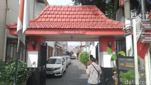 Museum Tjokroaminoto di Kelurahan Peneleh, Surabaya