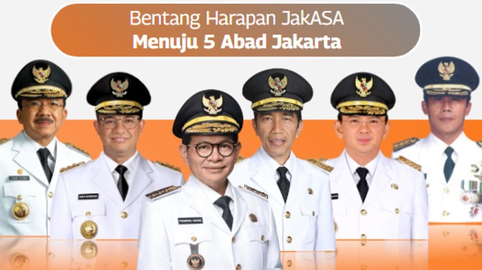 Para gubernur Jakarta