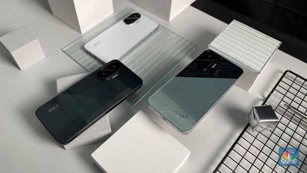 Poco F7. (CNBC Indonesia/Novina)