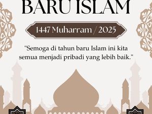 47 Poster Tahun Baru Islam 1447 H/2025 M Gratis dengan Desain Menarik