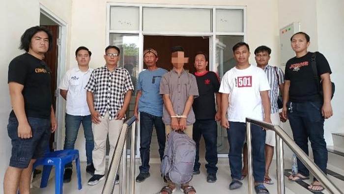 Pria asal Kabupaten Toba, Sumut ditangkap karena bawa kabur remaja wanita ke Riau. (Istimewa)