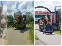 4 Alat Berat Tambang Emas Ilegal Muratara Dikeluarkan Usai Warga Demo