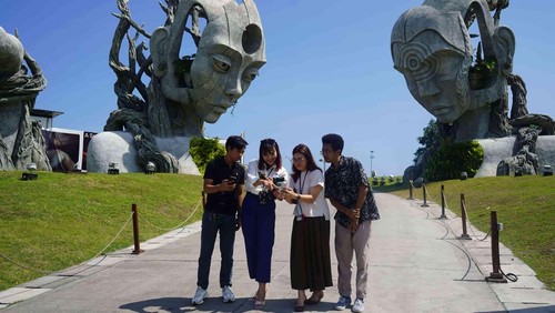 Telkomsel menghadirkan jaringan baru di Nuanu Creative City yang berlokasi di pesisir barat daya Tabanan, Bali. (Foto: Dok. Istimewa)