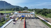 Tol sepanjang 36 kilometer ini mampu memangkas waktu tempuh secara signifikan dari Padang ke Sicincin—dari sekitar 1,5 jam melalui jalur nasional menjadi hanya 30 menit. Foto: Dok. PT Hutama Karya (Persero)