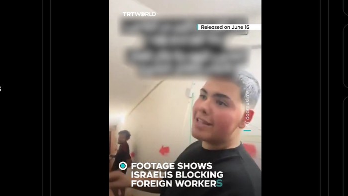 Video Misinformasi Israel Larang Warga Thailand Masuk Bunker