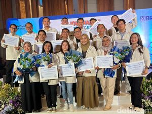 45 Jurnalis Dikukuhkan Sebagai Penerima BRI Fellowship Journalism 2025